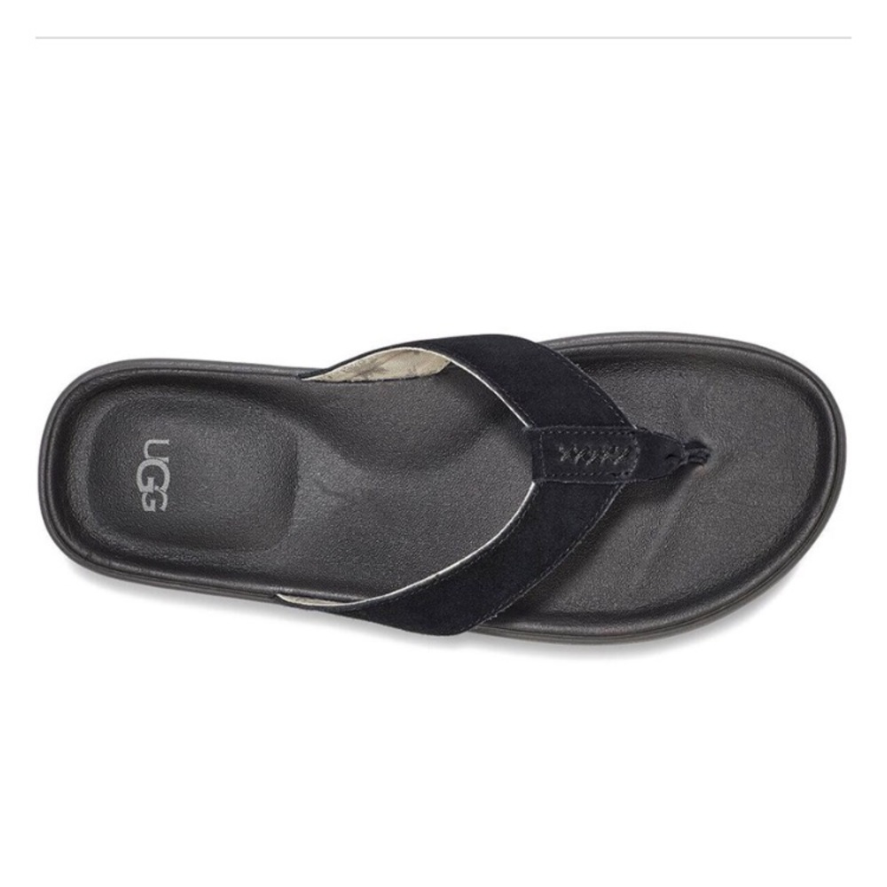 Ugg’s Men’s Black Brookside Flip Flop